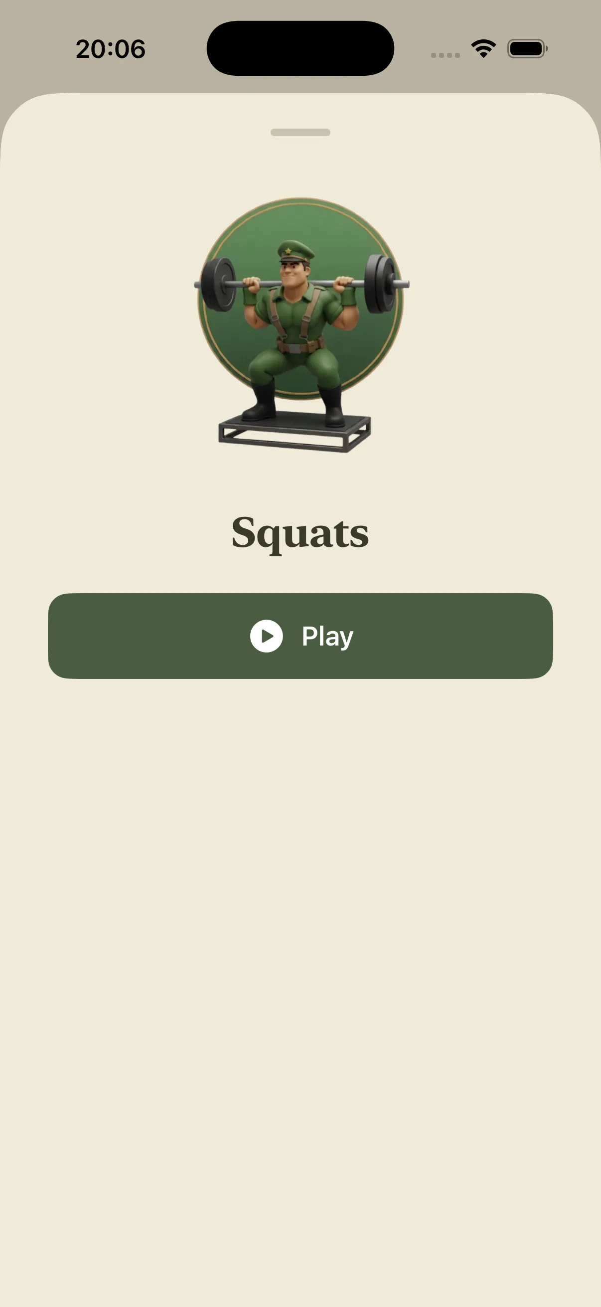 GymCaptain workout session